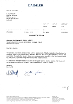 Daimler AG Approval